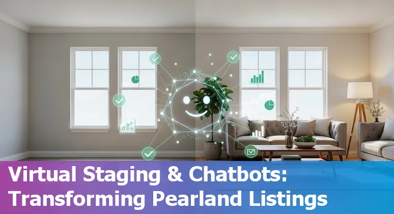 Real estate technology in Pearland, Texas: AI chatbot, virtual staging, and predictive maintenance improving efficiency and cutting costs.