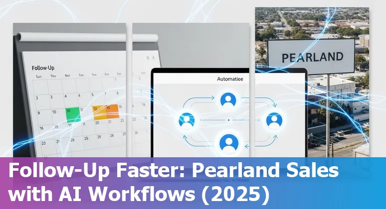 Sales professional using AI tools in Pearland, Texas, 2025 - local sales tax and AI workflows