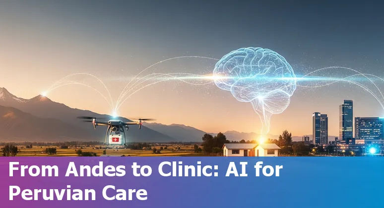 Illustration of AI healthcare technologies, regulations and startups in Peru in 2025
