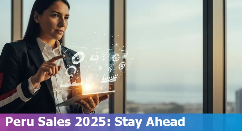 Peruvian sales team using AI tools in Lima, Peru, 2025