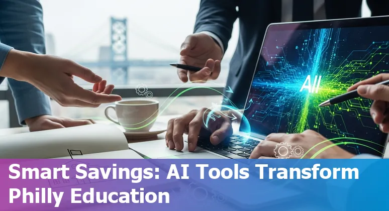 Educators using AI tools in a Philadelphia, Pennsylvania classroom — PASS and Penn GSE partnership.