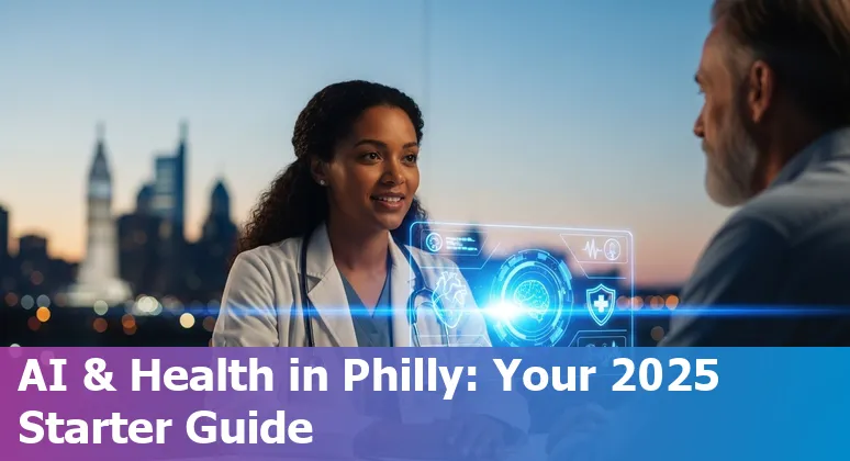Healthcare worker using AI tools at a Philadelphia, Pennsylvania hospital — AI in healthcare 2025