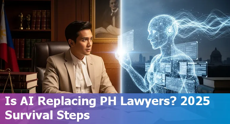 Philippines lawyer using AI tools on a laptop in 2025
