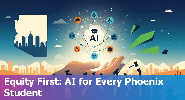 Phoenix, Arizona educators using AI tools in a classroom in 2025