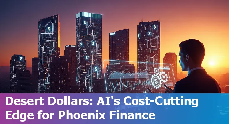 Phoenix, Arizona financial services team using AI tools to cut costs and improve efficiency in Arizona, US.