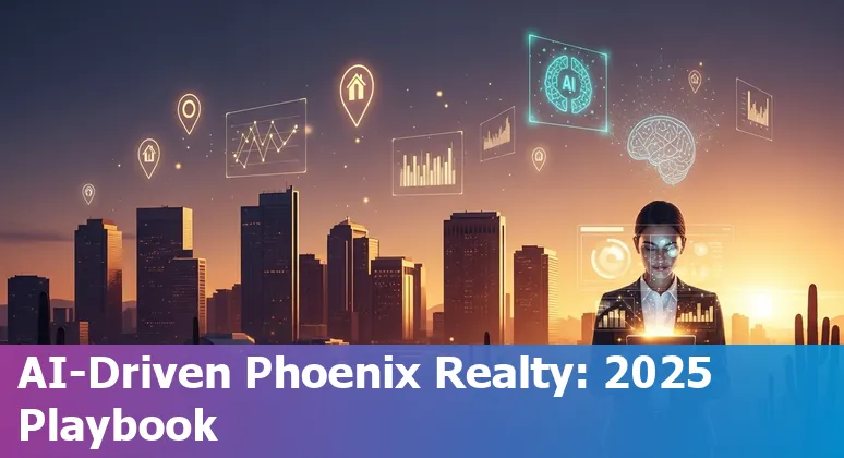 Phoenix, Arizona real estate agent using AI tools to optimize listings and property management in 2025