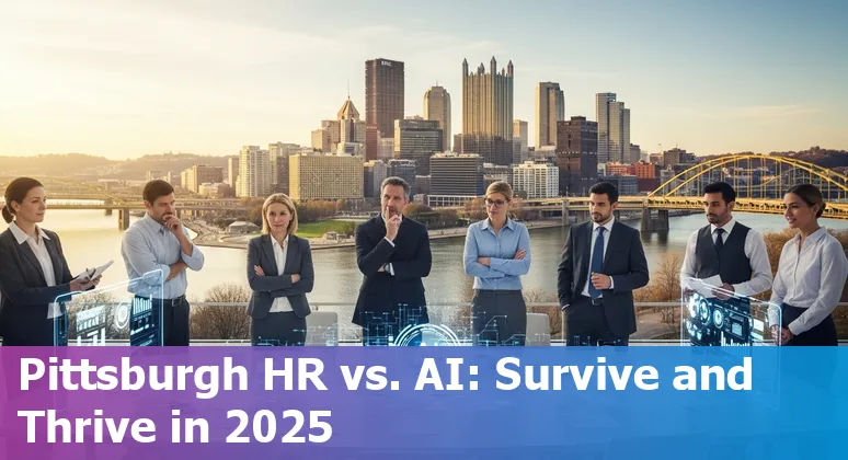 HR professional using AI tools in an office in Pittsburgh, Pennsylvania in 2025