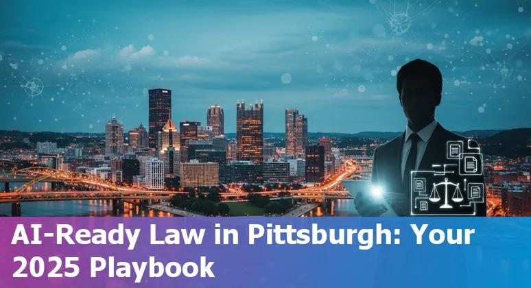 Legal professional using AI tools in Pittsburgh, Pennsylvania office in 2025