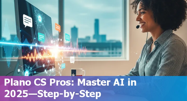 Customer service AI setup for Plano, Texas contact center showing chatbot, agent assist, and CRM integration