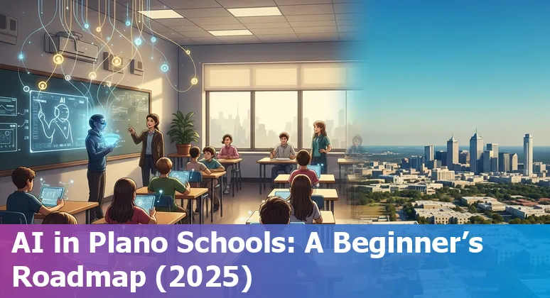 Educators in Plano, Texas discussing AI tools for classrooms in 2025