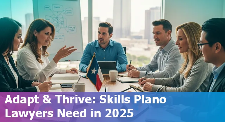 Plano, Texas lawyer using AI tools on a laptop — considerations for legal jobs in Plano, Texas in 2025