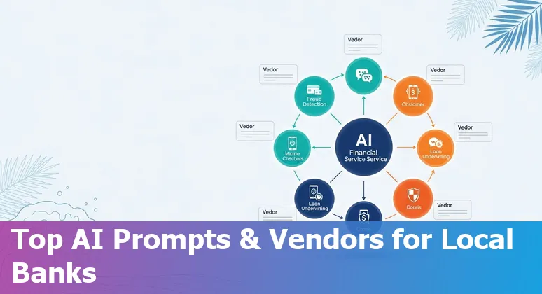 Bank staff using AI tools and prompts to improve customer service and compliance in Port Saint Lucie financial services.