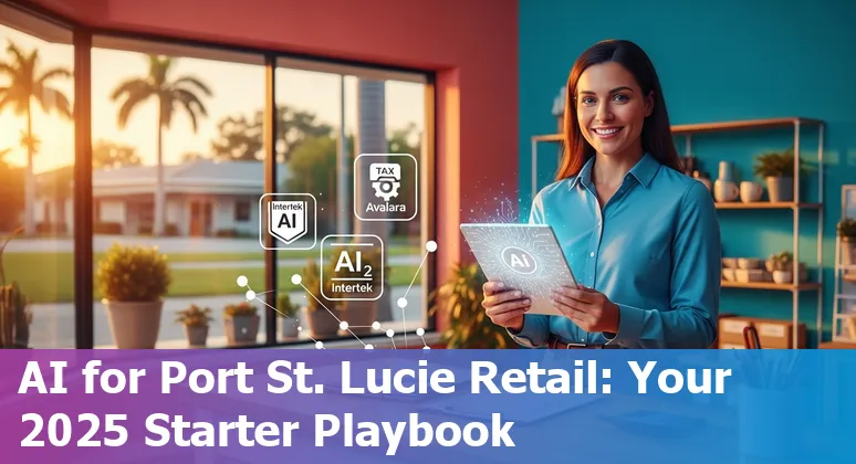 Retail AI in Port Saint Lucie, Florida 2025: Avalara tax automation and Intertek AI² assurance for local retailers