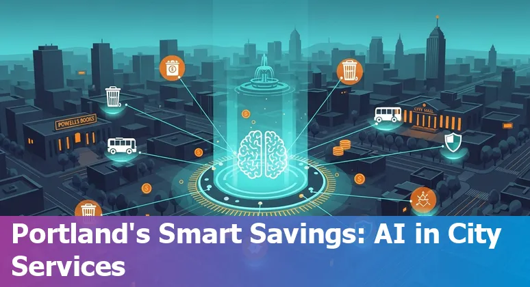 City of Portland, Oregon government office using AI tools to improve efficiency and cut costs in Oregon.