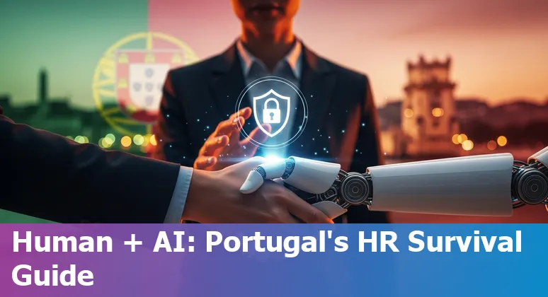 HR team discussing AI adoption in Portugal office — 2025 guide for HR jobs in Portugal