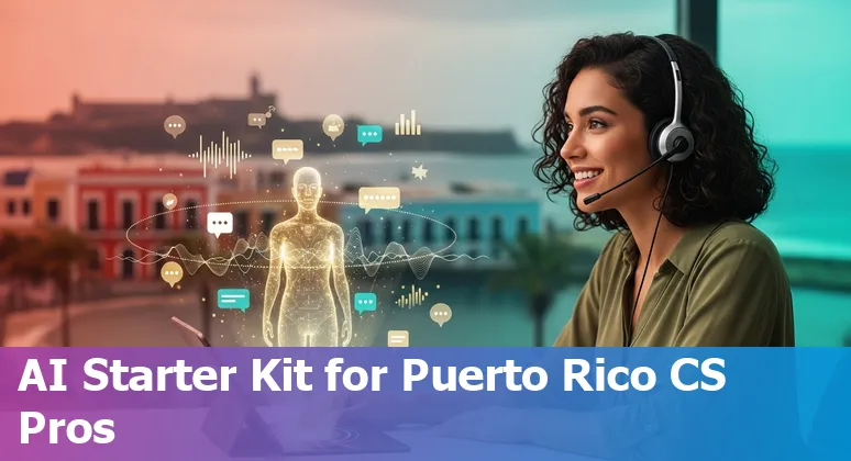 Customer service professional using AI dashboard in Puerto Rico, PR (2025)