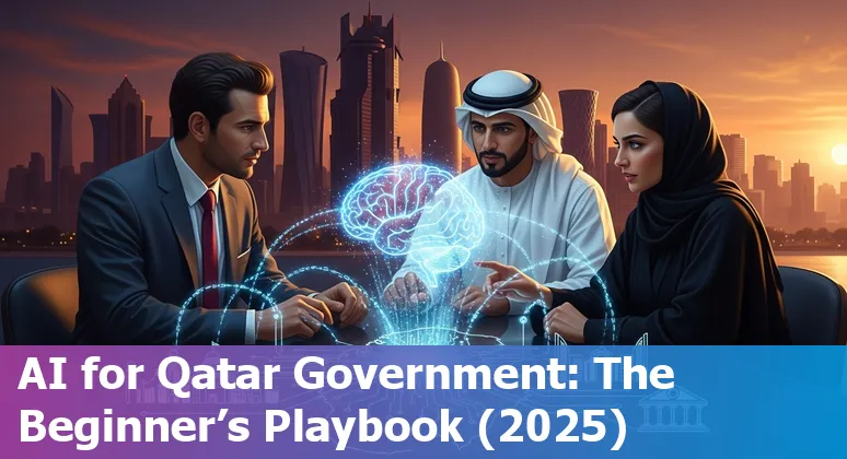 Qatar government officials discussing AI strategy and cloud security in Doha, Qatar, 2025
