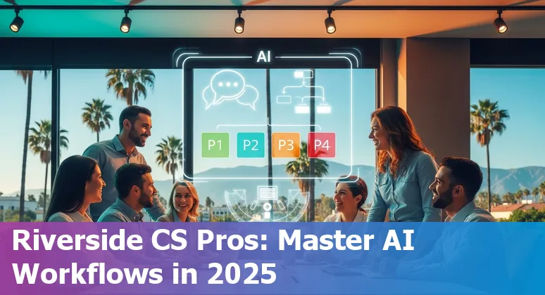 Riverside, California customer service team using AI tools like Gemini and Agent Builder in 2025