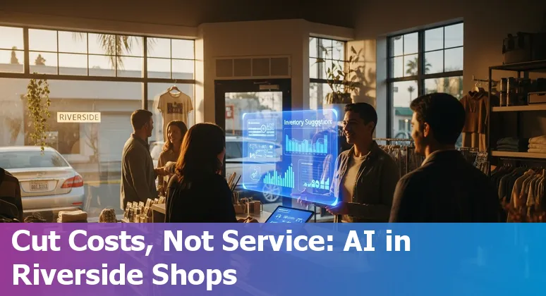 Riverside, California, US retail store using AI systems for inventory and energy efficiency