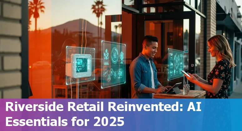 Retail storefront with AI analytics overlay in Riverside, California — 2025 guide image