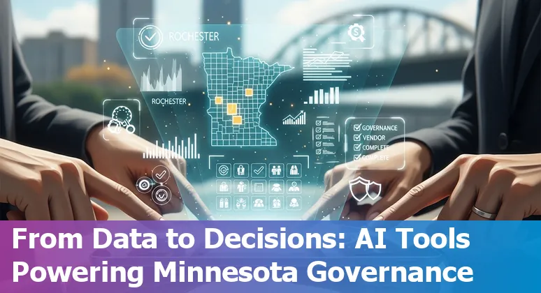 City hall staff using AI tools to streamline services in Rochester, Minnesota