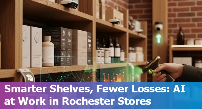 Rochester, New York, US retail store using AI-powered inventory and customer tools with local consultants assisting implementation