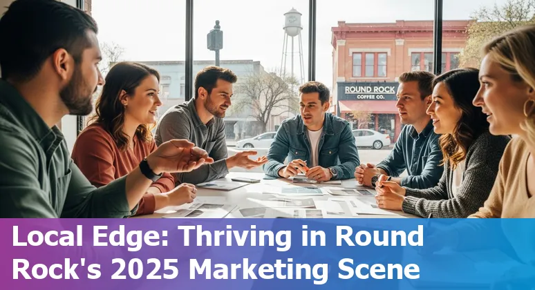 Marketing professional using AI tools in Round Rock, Texas office — upskilling and collaboration in Round Rock, Texas