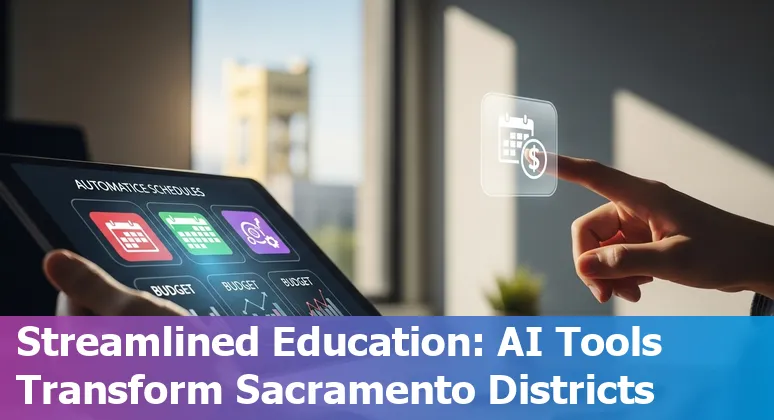 Sacramento, California education offices using AI tools and training supplied through state partnerships