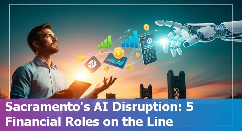 Financial-services professionals in Sacramento reviewing AI impact and reskilling options.