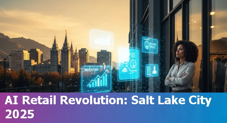 Retail AI strategy workshop in Salt Lake City, Utah in 2025 showing local retailers learning AI tools