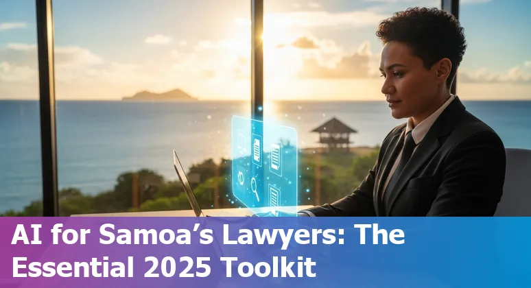 Overview of top AI legal tools for Samoa 2025 including ARLO+, CoCounsel, Westlaw Edge, Lexis+ AI, Harvey AI, HyperStart CLM, Aline, Spellbook, Diligen, ChatGPT.