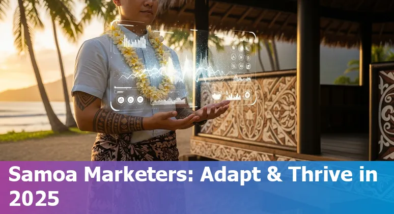 Samoa marketing team learning AI tools in 2025 workshop in Samoa