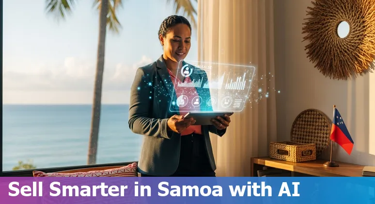 Sales professionals in Samoa using AI tools on laptops — 2025 guide for sales in Samoa