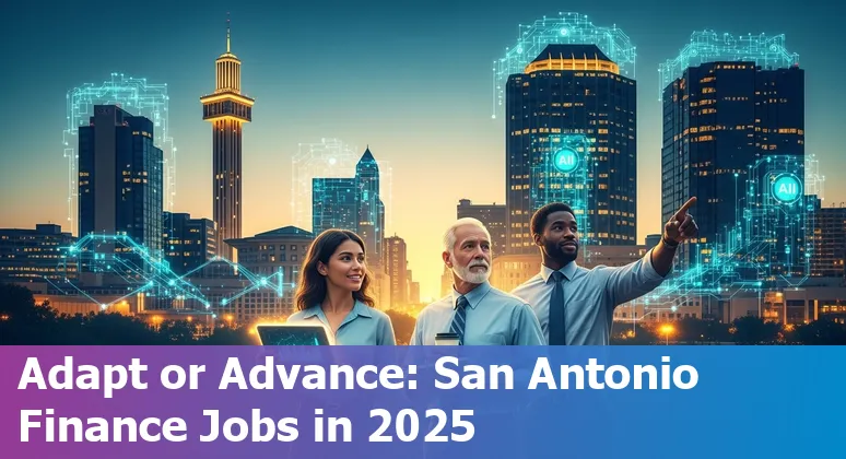 San Antonio, Texas finance team discussing AI adoption and upskilling in 2025