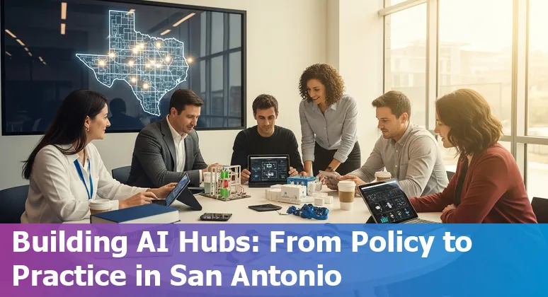 San Antonio, Texas government officials discussing AI strategy and infrastructure in 2025