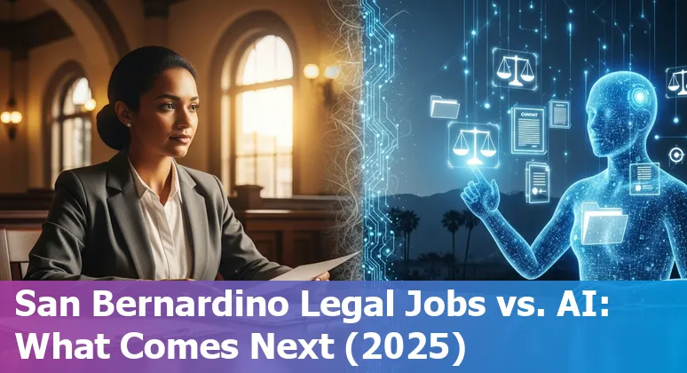 San Bernardino, California legal professionals and AI tools: 2025 guidance on jobs, laws, and steps to adapt in San Bernardino, CA