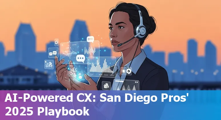 Customer service professional learning AI in San Diego, California — USD courses, UCSD events, and networking in 2025