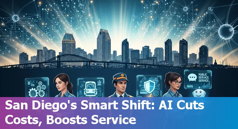 San Diego, California government office using AI dashboards to cut costs and improve efficiency
