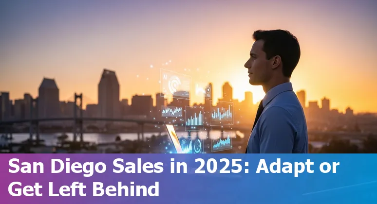 San Diego, California, US sales team meeting with AI tools on screen — Will AI replace sales jobs in San Diego?