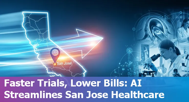 Healthcare AI team reviewing automated imaging and clinical analytics in San Jose, California