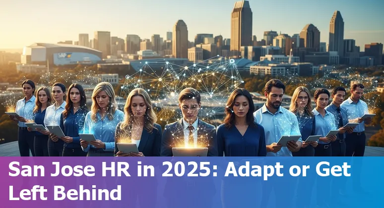 San Jose, California HR professional using AI tools while leading a training session in 2025