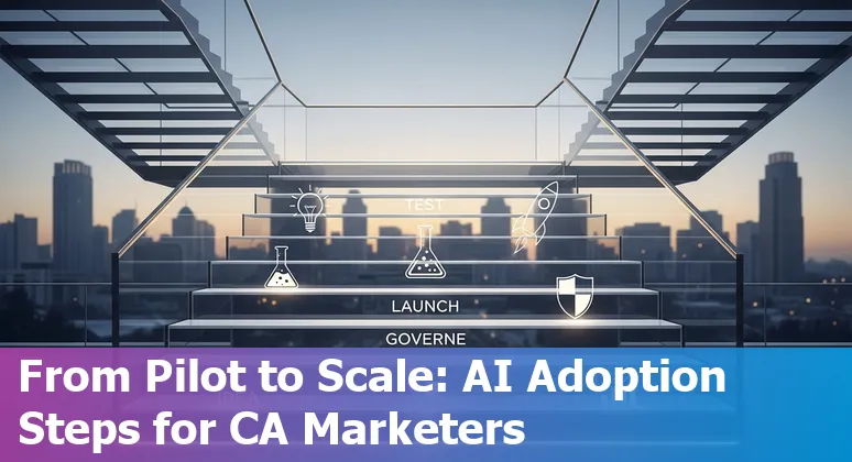 Marketing team using AI tools in San Jose, California office in 2025