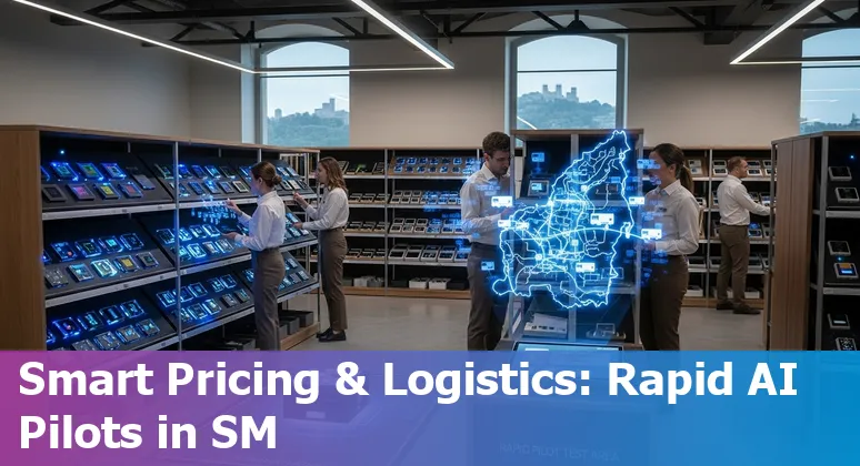 San Marino retail store using AI dashboard for inventory, pricing and multilingual chatbots in San Marino