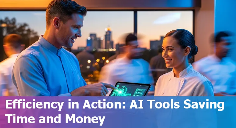 Hotel front desk with AI chatbot and smart controls in Sandy Springs, Georgia
