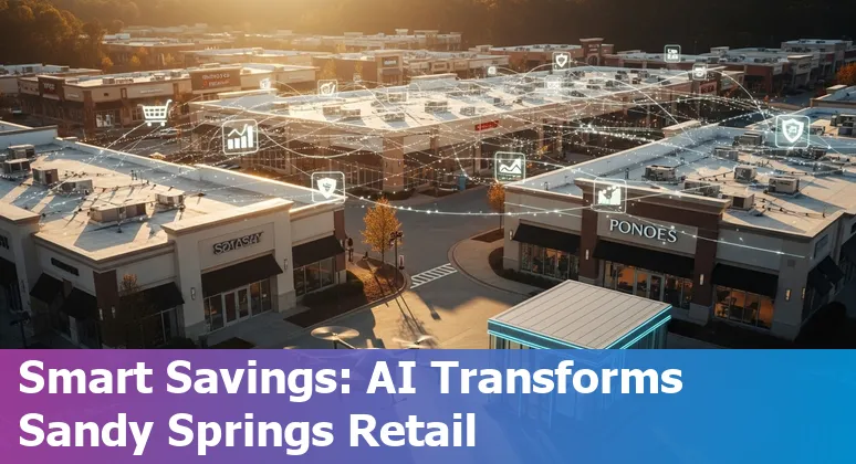 Retail store using AI tools in Sandy Springs, Georgia, US to improve efficiency and cut costs