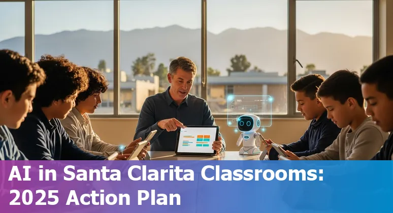 Educators using AI tools in a Santa Clarita, California classroom setting — 2025 guide image