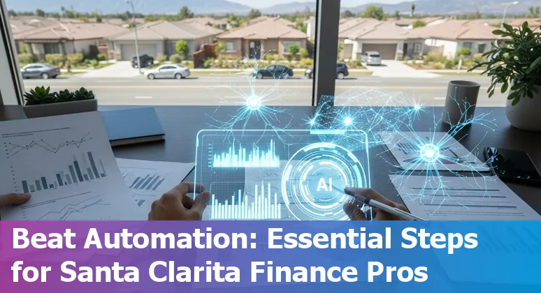 Finance team using AI tools in an office in Santa Clarita, California — learning how AI affects finance jobs in 2025