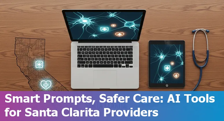 Healthcare AI in Santa Clarita: clinicians using AI-powered EHR screening and radiology tools
