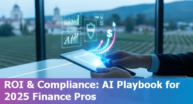 Finance professional using AI tools for accounts payable in Santa Maria, California