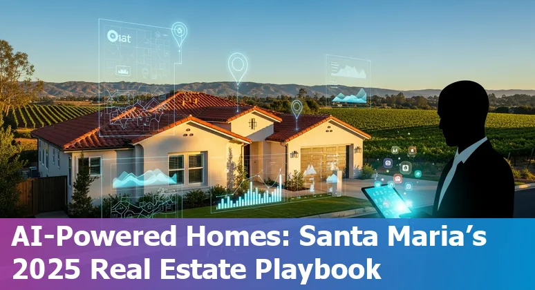AI tools and VR home tour concept for Santa Maria, California real estate in 2025